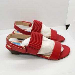 Comfort Corner Women's Fashionable Sandals Red - Size 7